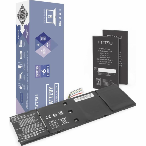 Baterie pro Acer Aspire V5-572 3560 mAh (53 Wh) 15 V