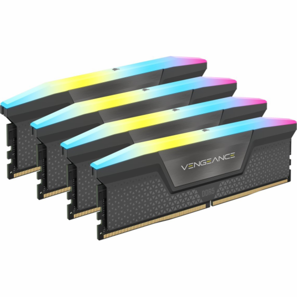 Paměť Corsair Vengeance RGB, DDR5, 64 GB, 5600 MHz, CL36 ...