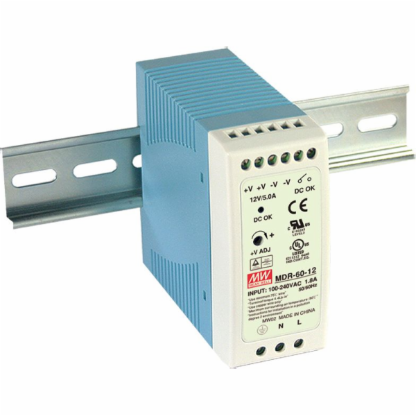 MDR-60-12 SPÍNANÝ NAPÁJECÍ ZDROJ