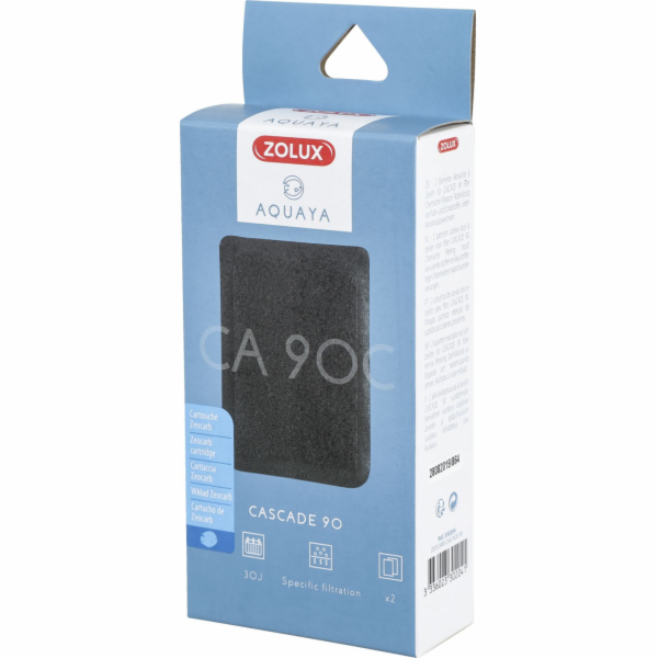 Kartuše Zolux AQUAYA Zeocarb Cascade 90