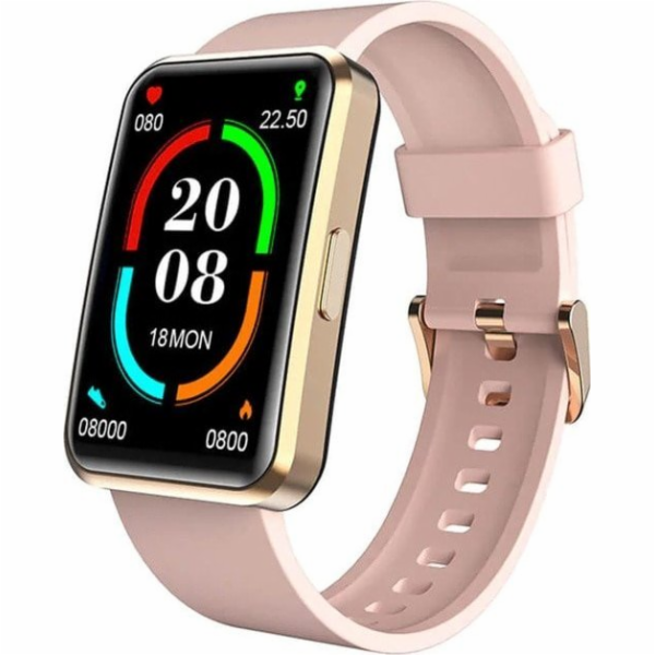 Smartwatch R5 1,57 palce 260 mAh růžová
