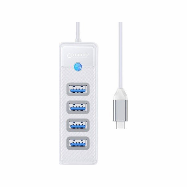 USB HUB Orico Adaptér Hub USB-C na 4x USB 3.0 Orico, 5 Gb...