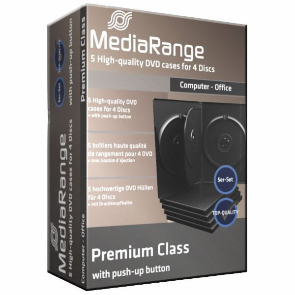 DVD box MediaRange 4er (BOX35-4)
