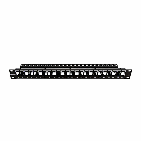 Schrack HSER0240SP 19"patchpanel AMPARO pro 24 keystone S...