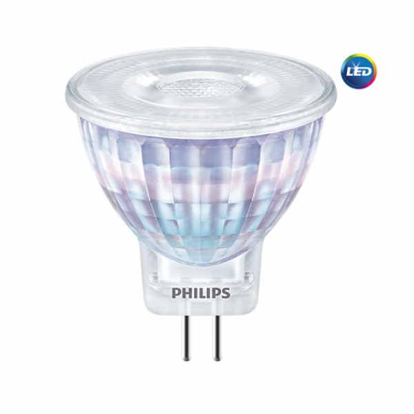 LED žárovka Philips, MR11 GU4, 2,3W, 2700K, úhel 36°