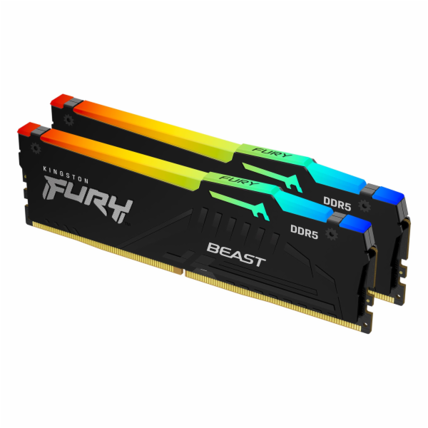 KINGSTON DIMM DDR5 64GB (Kit of 2) 5200MT/s CL36 FURY Bea...
