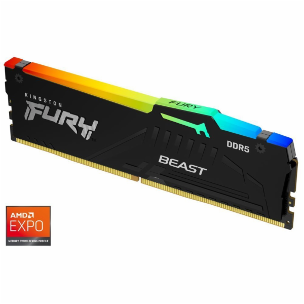 Kingston FURY Beast RGB - DDR5 - modul - 32 GB - DIMM 288...