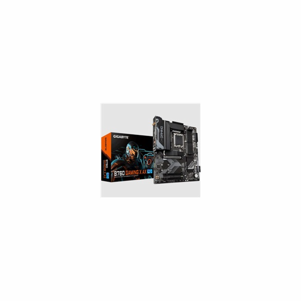 GIGABYTE MB Sc LGA1700 B760 GAMING X AX, Intel B760, 4xDD...