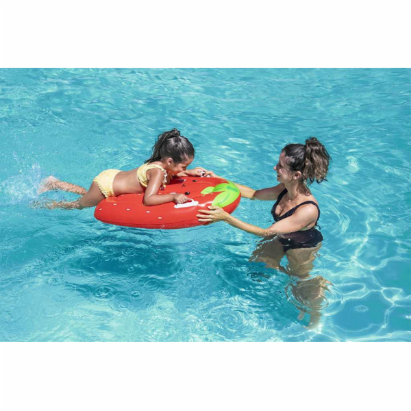 Dětské nafukovací lehátko s úchyty Bestway Jahoda 84cm x ...