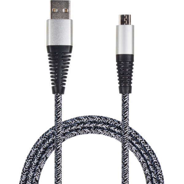 USB 2GO 2GO USB Ladekabel kabel - stříbrný - 100cm pro Mi...