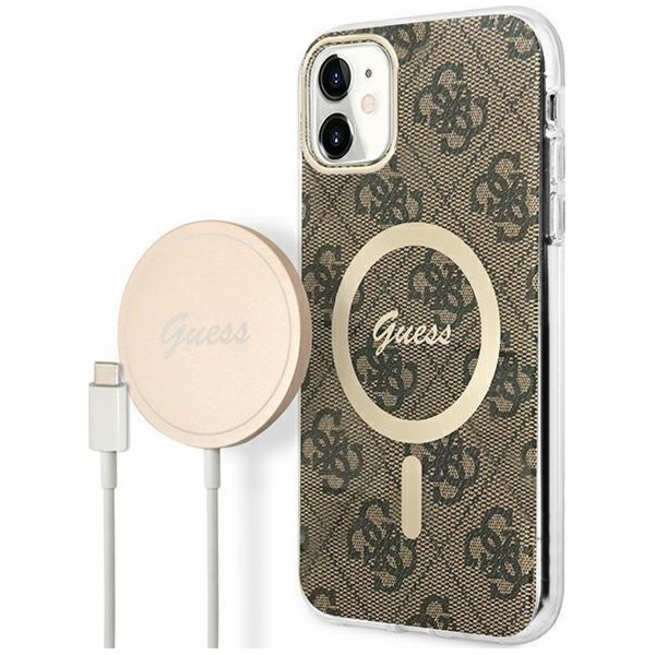 Guess Charger Set Guess pouzdro + bezdrátová nabíječka GU...