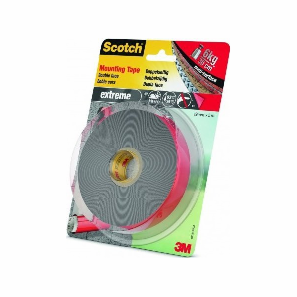 Montážní páska SCOTCH®, oboustranná, pro extrémní venkovn...