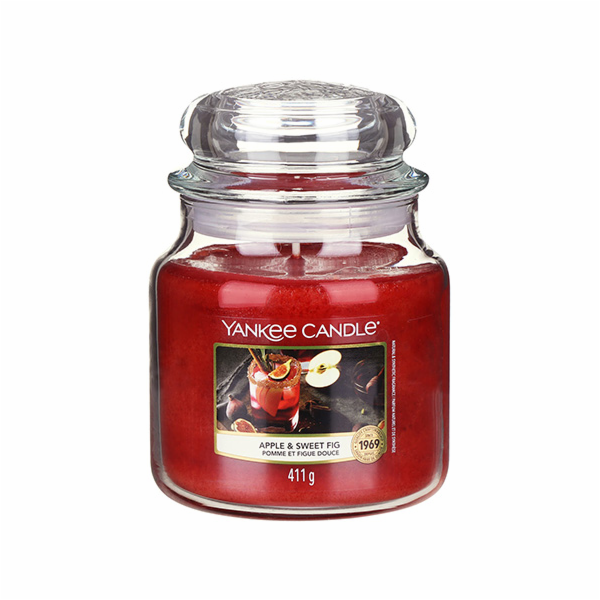 Yankee Candle Yankee Candle Apple & Sweet Figs Průměrná 4...