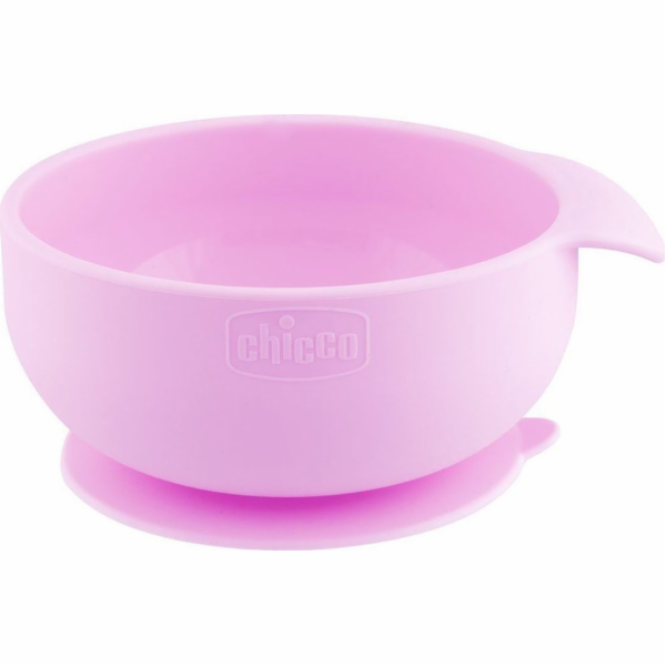 Chicco 127764 SILIKONOVÁ MISKA PRO DÍVKU