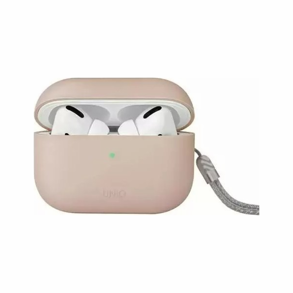 Uniq UNIQ Lino Apple AirPods Pro 2 Silikonové pouzdro růž...