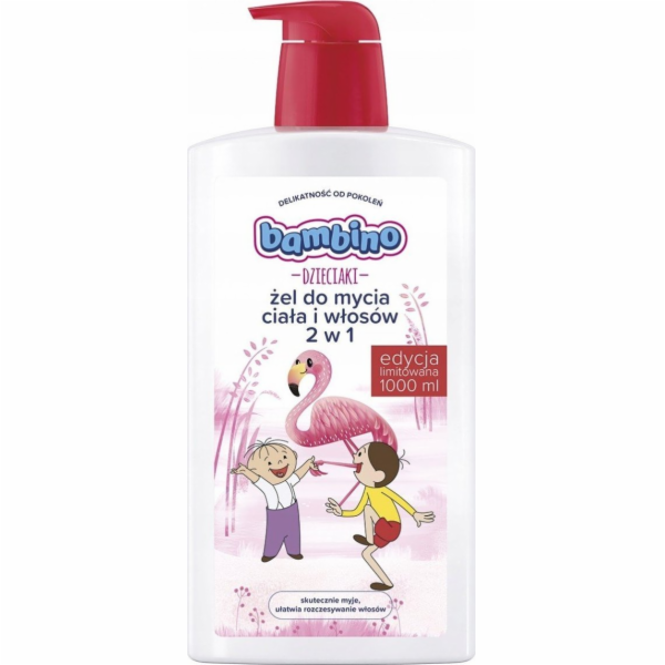 BAMBINO_Dzieciaki mycí gel na tělo a vlasy 2v1 1000ml
