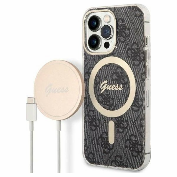 Sada nabíječky Guess pouzdro Guess + bezdrátová nabíječka...