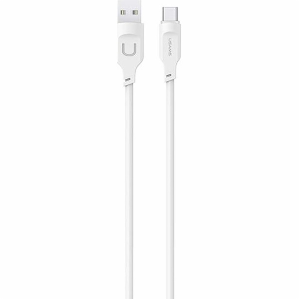Usams USB-A - USB-C USB kabel 1,2 m bílý (není skladem)