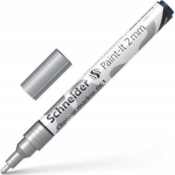 Schneider Popisovač SCHNEIDER Paint-It 061 chrom, 2 mm, m...