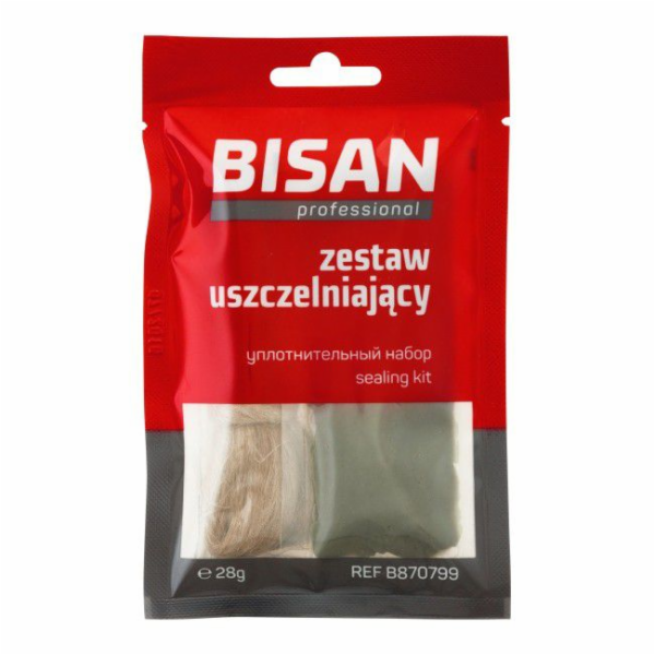 Bisan Set Bisan B870799 těsnící pasta + koudel (sáček) 28g