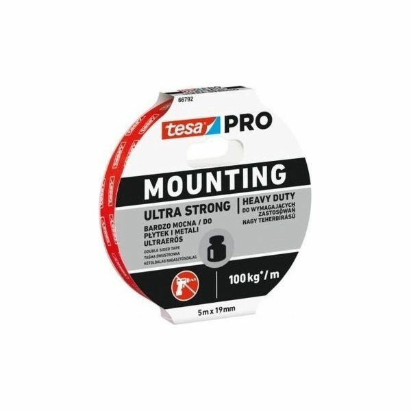 Tesa OBOUSTRANNÁ PĚNOVÁ MONTÁŽNÍ PÁSKA 1,5M:19MM PRO ULTR...