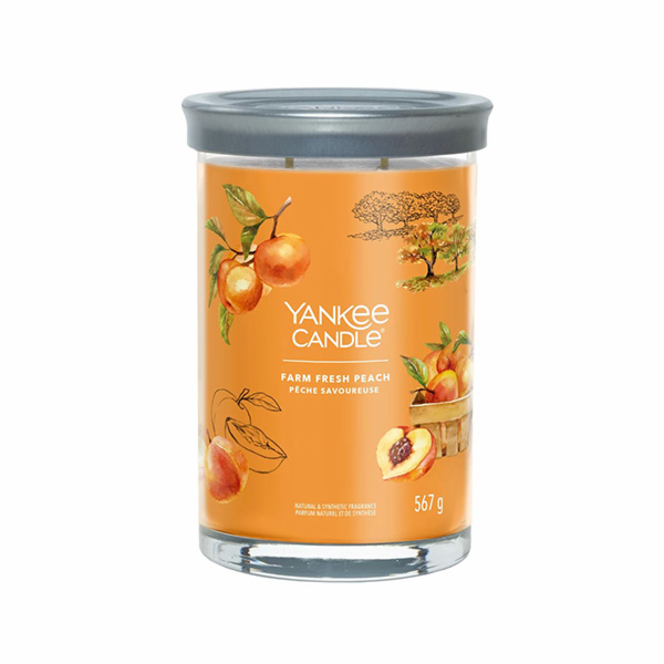 Svíčka ve skleněném válci Yankee Candle, Čerstvá farmářsk...