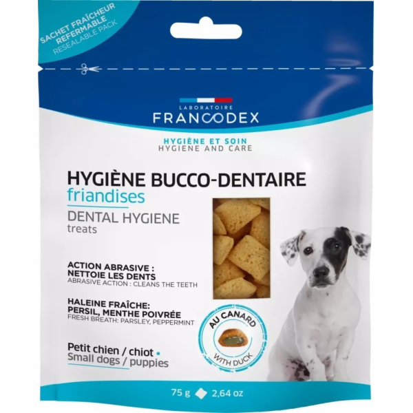 Francodex FRANCODEX Pamlsek pro ústní hygienu s kachní př...