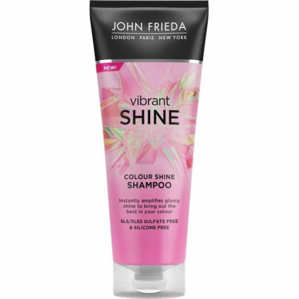 John Frieda_Vibrant Color Shine Šampon Hair Šampon dává l...