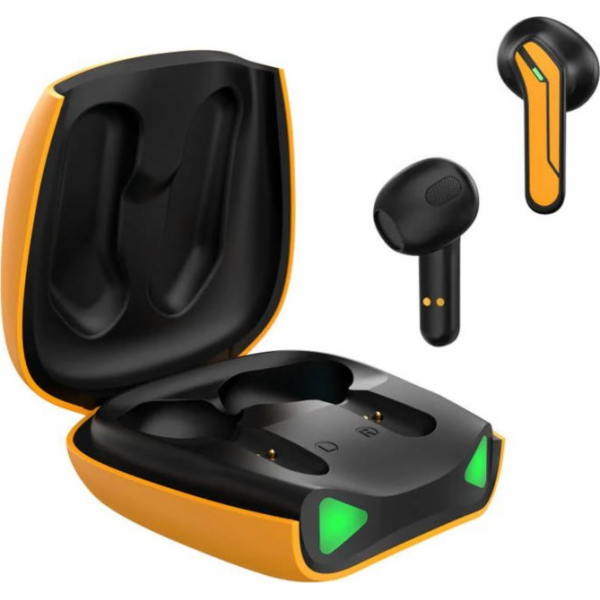 Kumi sluchátka Kumi X2 Pro bezdrátová sluchátka (žlutá)