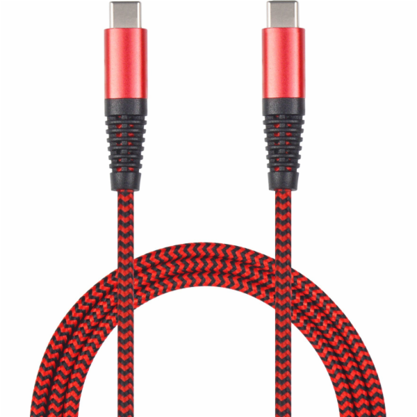 USB 2GO USB-C – kabel USB-C 1 m červený (797195)