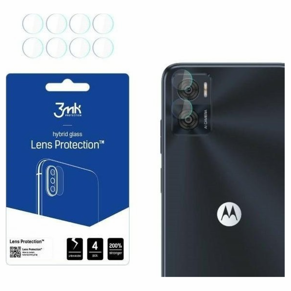 3mk hybridní sklo Lens ochrana kamery pro Motorola Moto E...
