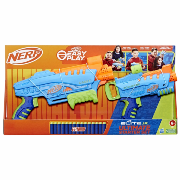 Dětská pistole s náboji Nerf F6369, 2 ks.