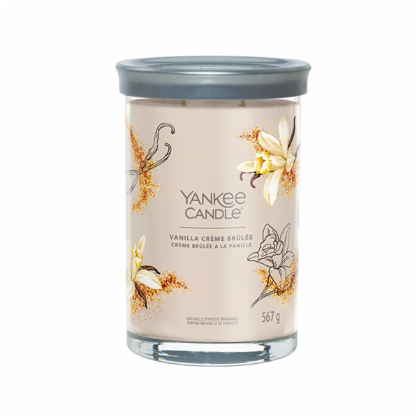 Svíčka ve skleněném válci Yankee Candle, Vanilkové creme ...