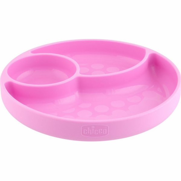 Chicco 127511 SILIKONOVÝ TALÍŘ 3DÍLNÝ 12m