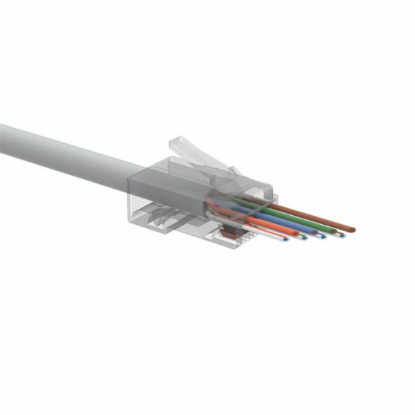 Konektor Solarix SXRJ45-6-UTP-EASY Univerzální, RJ45, CAT...