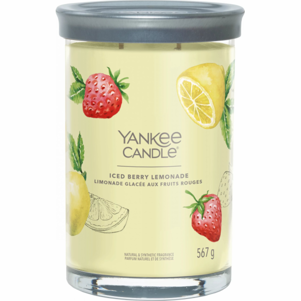 Svíčka ve skleněném válci Yankee Candle, Ledová limonáda,...