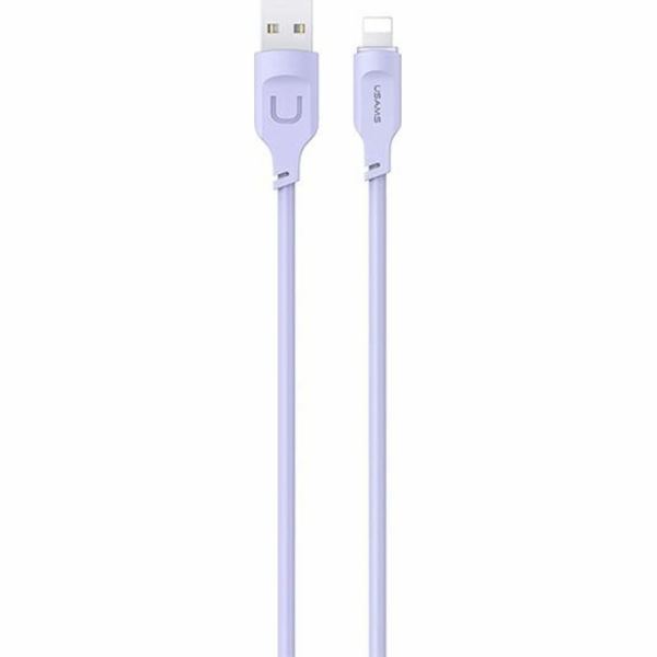 Usams USB-A - Lightning kabel 1,2 m fialový/růžový (není ...