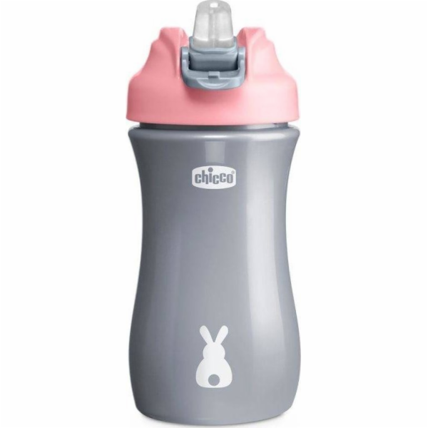 Chicco 144808 LAHVIČKA S MĚKKÝM VÝPLNÍKEM 350ML 2L GIRL