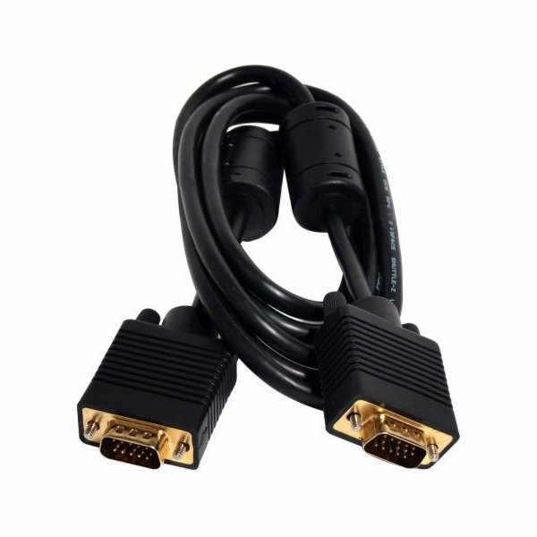 Art D-Sub (VGA) - D-Sub (VGA) kabel 5m černý (KABSVGA_M/M...