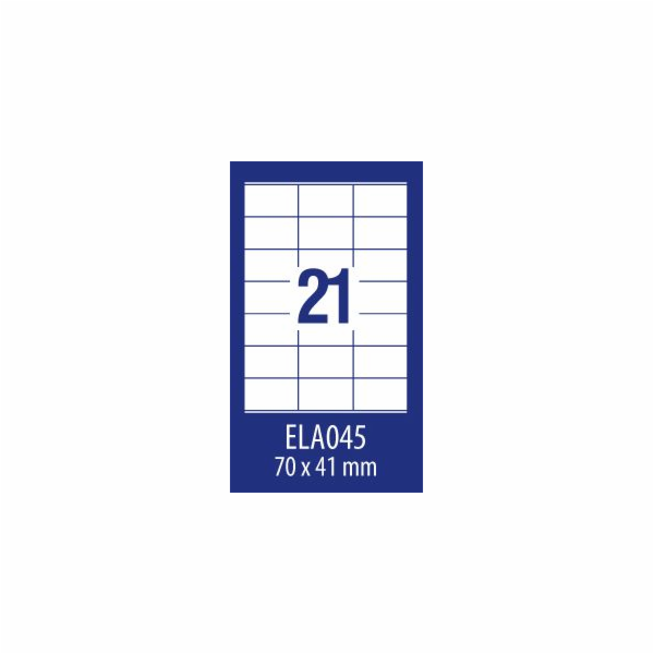 Avery Zweckform LABEL ZF ECONOMY 70X41MM 045 100ARK LABEL...