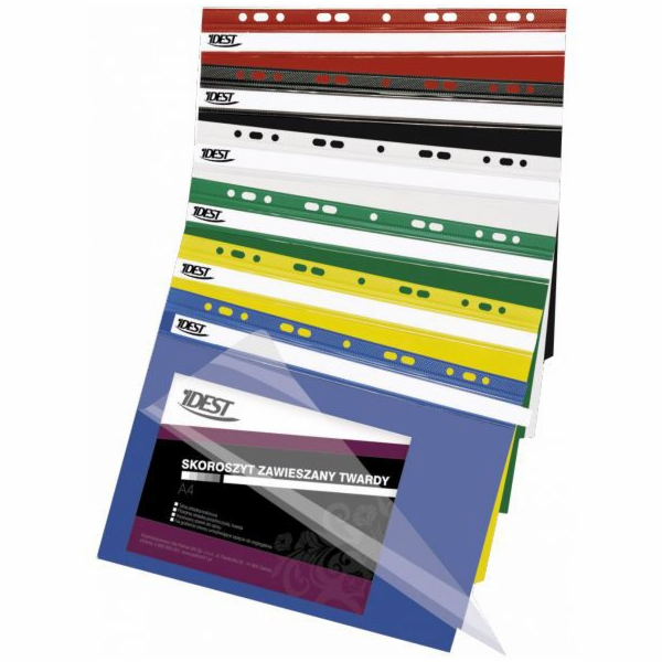 Nejlepší plastová složka, PVC, A4/10KS, zavěšená, modrá (...