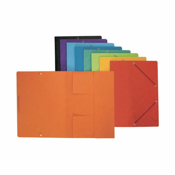 Bantex BANTEX A4 ŽEBROVANÁ FOLDER ČERVENÁ (3450-09)