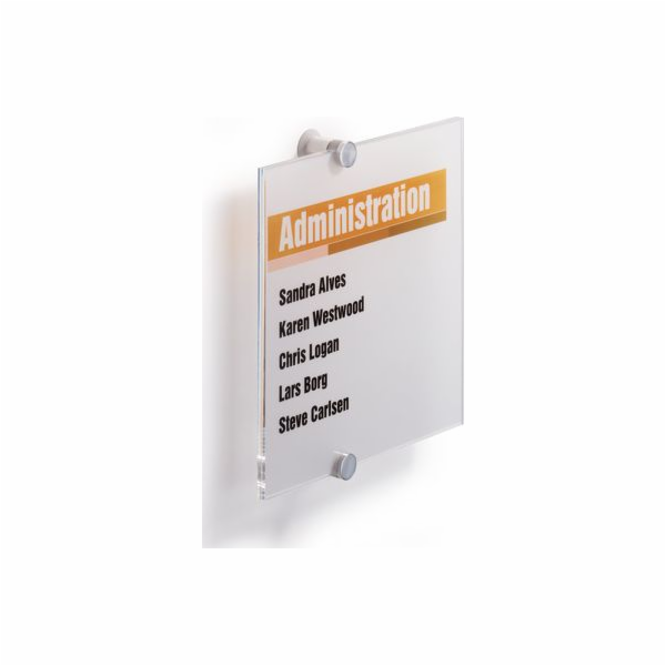 Odolný INFORMAČNÍ TALÍŘ 210 X 210 MM ODOLNÝ KŘIŠŤÁLOVÝ ZNAK