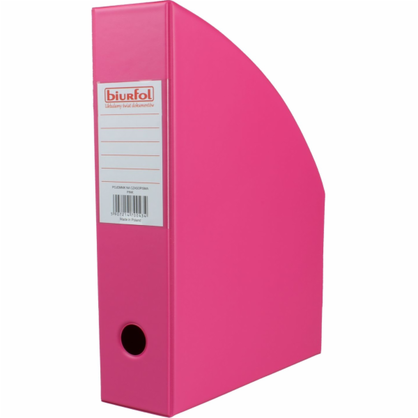 Biurfol Archive/Document Box - růžová 7cm KSE-35-03