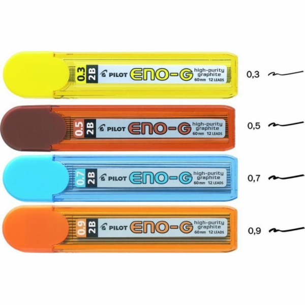 Pilotní grafity 0,5 mm ENO G 2H PIPL-5ENOG-2H PILOT