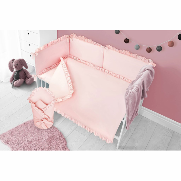 5-dílné ložní povlečení Belisima PURE 100/135 pink