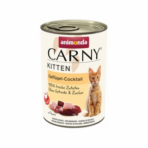 Animonda ANIMONDA Cat Carny Kitten příchuť: drůbeží kokte...