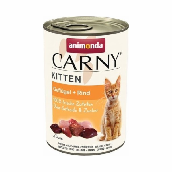 ANIMONDA Carny Kitten Beef with poultry