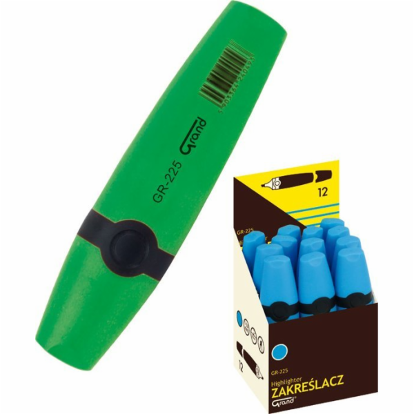 Velký HIGHLIGHTER GRAND GR-225 ZELENÝ