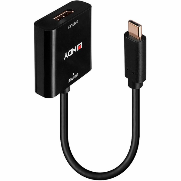 Lindy adaptér USB 3.1 typu C na DisplayPort 4K144